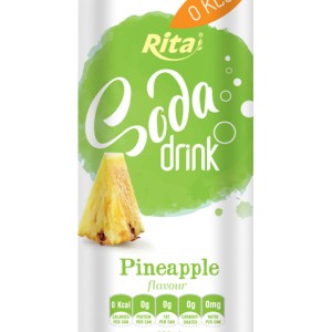 330ml Soda drink Pineapple Flavour 2